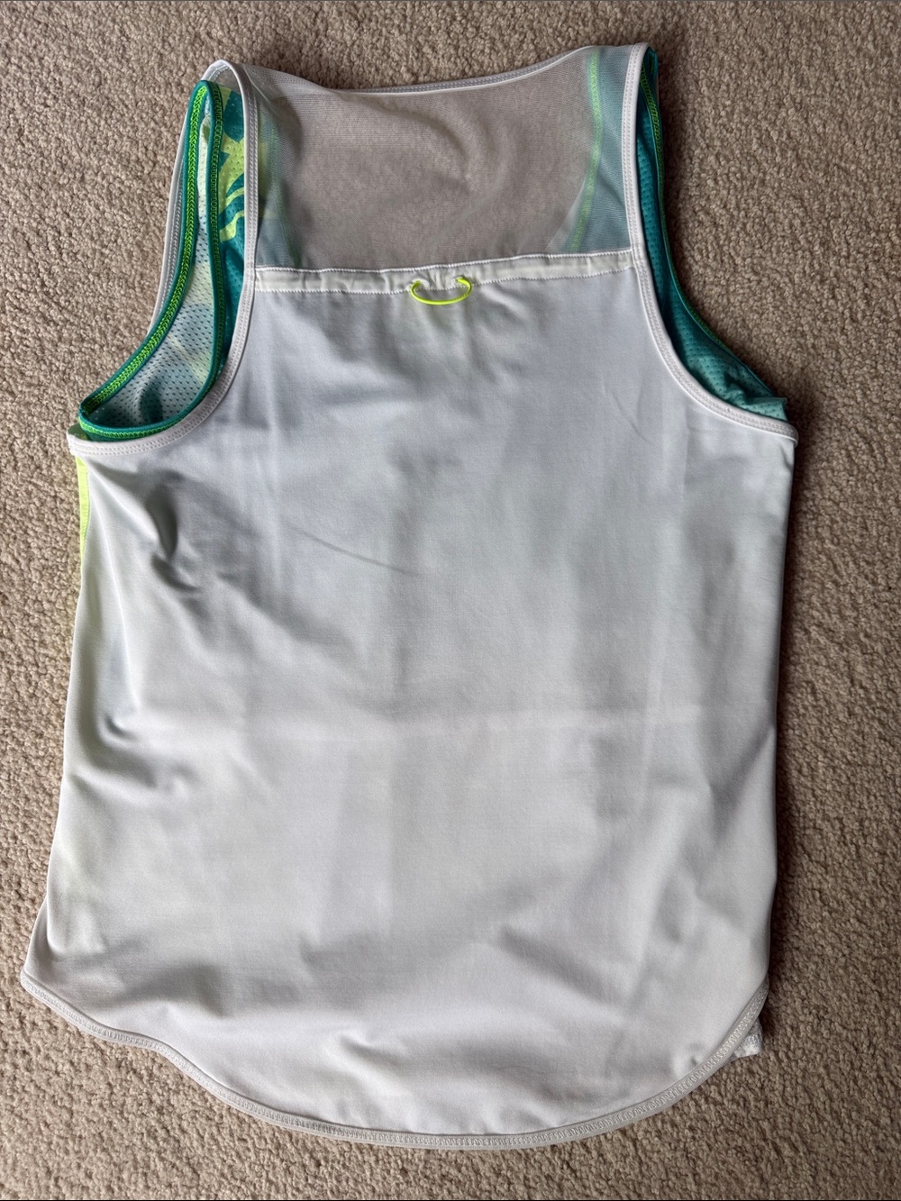 LUCKY IN LOVE tennis/pickleball tank - Large - Picture 4 of 6